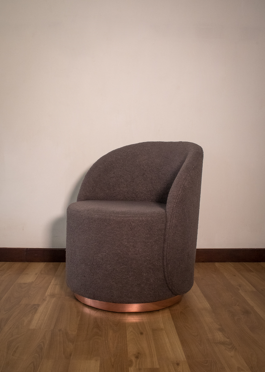 Poltrona con base giratoria 