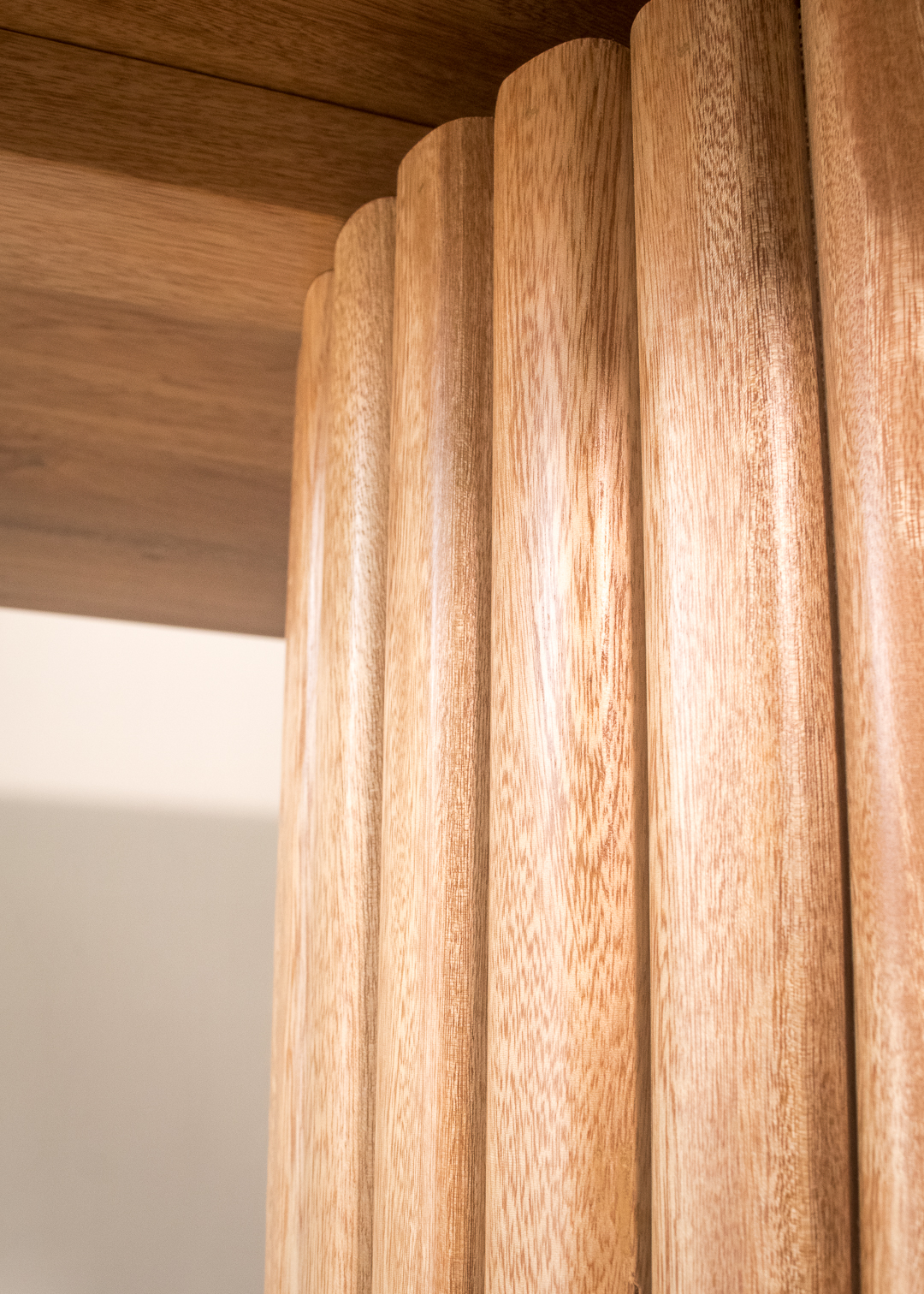 Mesa en madera roble natural 