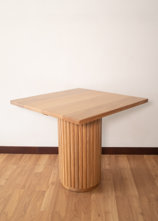 Mesa en madera roble natural 
